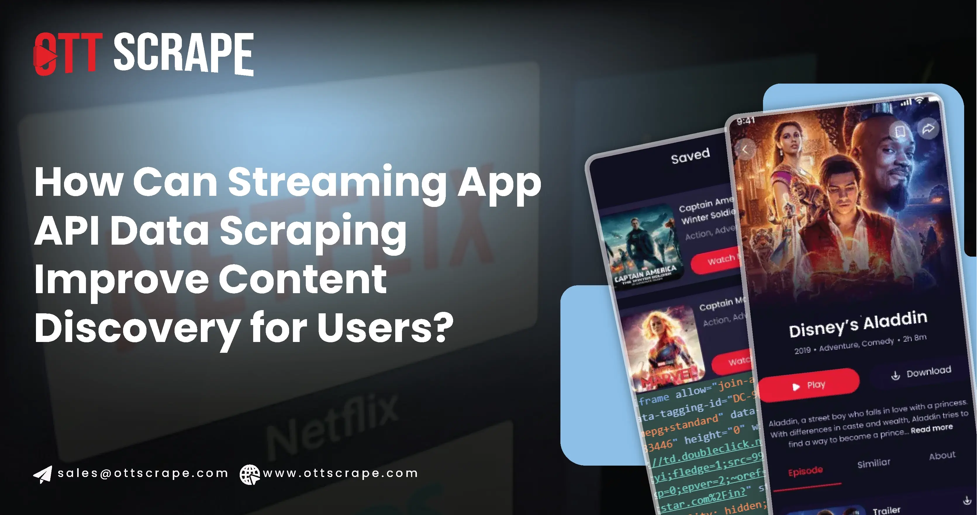 How Can Streaming App API Data Scraping Improve Content Discovery for Users